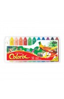AM CRX5PC12: Amos Colorix Silky Crayon 12 colours